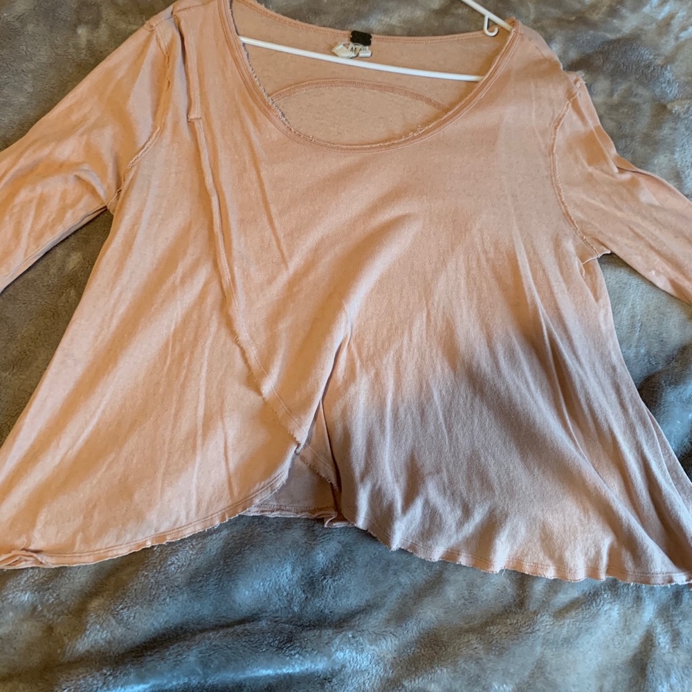 Free People Peach Top